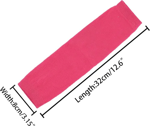 Miniatura 9 de Allegra K Calentadores de brazo sin dedos unisex de moda clásica