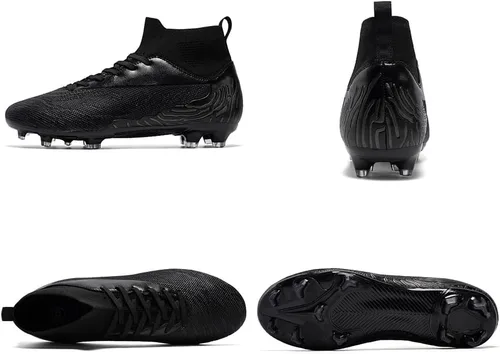 Miniatura 3 de Botas de fútbol para hombre, botas de fútbol para niños, transpirables, absorben los golpes, multiterreno, competición, entrenamiento, fútbol sala