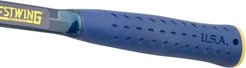 Miniatura 5 de ESTWING Rock Pick - Martillo de geología fabricado en Estados Unidos de 24 onzas con punta puntiaguda y agarre de reducción de golpes, E6-24PC