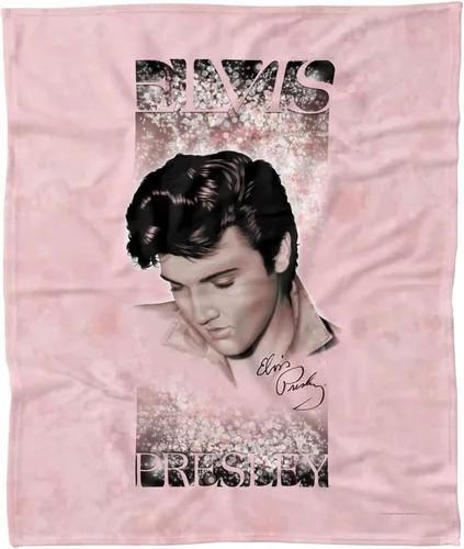 Miniatura 5 de Elvis Presley - Manta de forro polar con luces suaves (36 x 58)