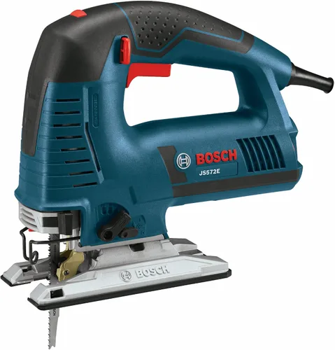Miniatura 2 de Bosch Power Tools JS572EK - Kit de sierra de calar con mango superior de velocidad variable con cable de 7.2 amperios con cuchillas surtidas
