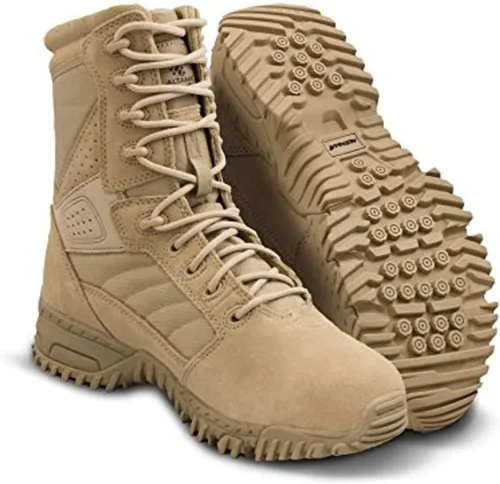Miniatura 9 de Altama Foxhound SR - Botas de trabajo tácticas unisex de piel de ante de 8 pulgadas, ligeras, antideslizantes, con suela de alta tracción