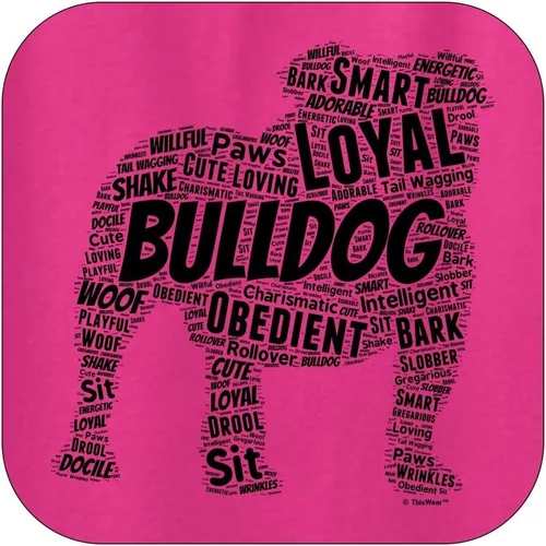 Miniatura 15 de ThisWear Sudadera con capucha con capucha de Bulldog Inglés Word Art Dog Puppy Owner Gift Hoodie