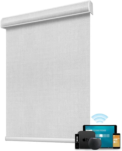 Miniatura 37 de SmartWings Persianas enrollables con cable duro PoE 100% opacas, muestra de tela
