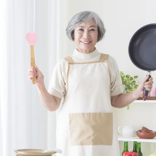 Miniatura 4 de Cucharas de cocina de corazón, cucharas de mezcla de silicona, suministros de cocina, ensalada de sopa