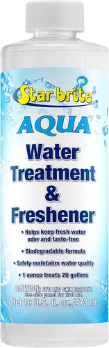 STAR BRITE Ambientador de agua Aqua - Trata y mantiene agua potable de sabor fresco superior en barcos, caravanas y sistemas potables