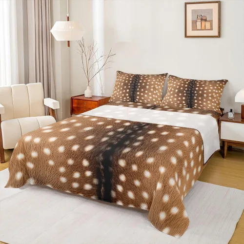 Miniatura 13 de Erosebridal Juego de ropa de cama para niños, sábanas kawaii con diseño de gato, tamaño individual, juego de cama de 3 piezas con 1 sábana bajera, 1