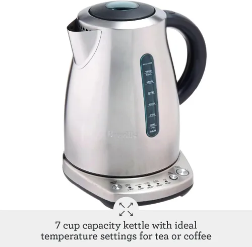 Miniatura 2 de Breville BKE720BSS Temp Select Hervidor de Agua Caliente, 57 oz, Acero Inoxidable Cepillado