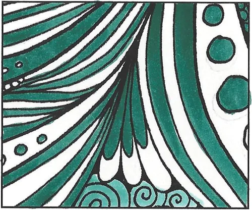 Miniatura 4 de Tombow Rotulador de doble pincel, 346, verde mar, paquete de 1
