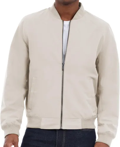 Miniatura 9 de Michael Kors Men's Lightweight Bomber Jacket, Wind and Water Resistant