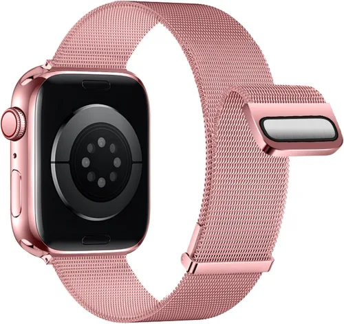 Miniatura 27 de QOKNUL Compatible con correas de Apple Watch de 1.929 in, 1.811 in, 1.772 in, 1.732 in, 1.654 in, 1.614 in, 1.575 in, 1.496 in, correa de malla