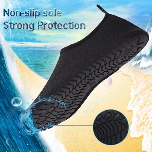 Miniatura 3 de YALOX - Zapatos acuáticos, de secado rápido con sensación de pies descalzos para mujer y hombre, calcetines acuáticos para exterior, playa