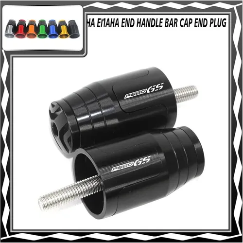 Miniatura 3 de Motocicleta para BMW F850GS F 850 GS F850 GS 7/8 pulgadas Agarraderas de manillar de motocicleta extremos universales contrapeso tapa tapón