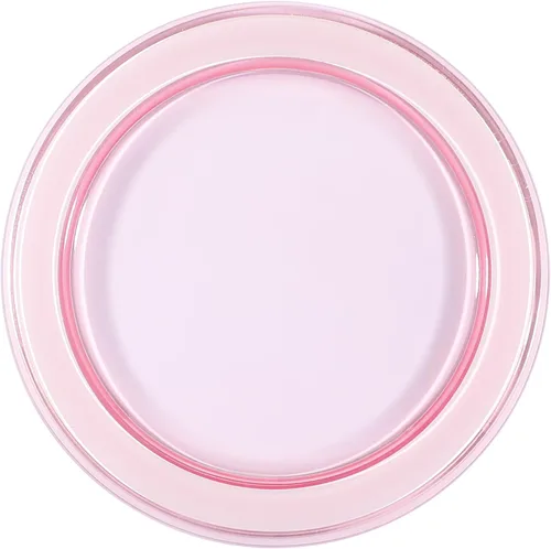 Miniatura 2 de metisinno Base magnética compatible con agarres de teléfono PopSocket y fundas MagSafe para iPhone, rosa translúcido Rosado traslúcido