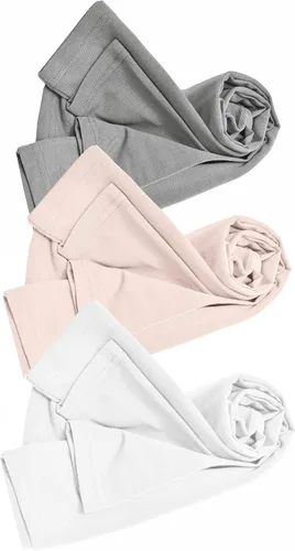 Miniatura 124 de Natural Uniforms Camiseta Under Scrub para mujer, cuello redondo, manga larga, paquete de 3, paquete múltiple de 3
