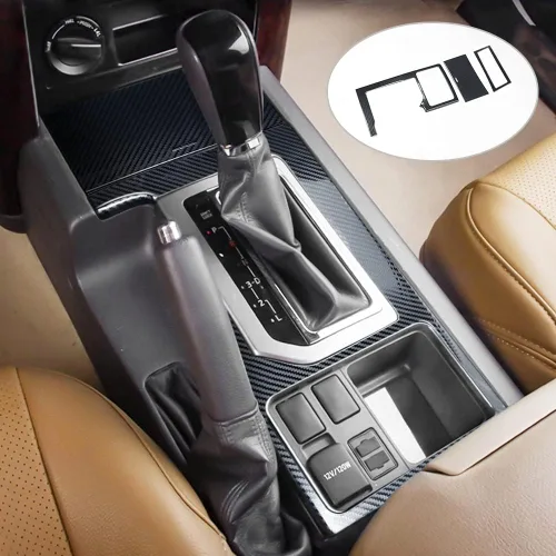 Miniatura 11 de Para Toyota Land Cruiser Prado 150 2010-2017 Accesorios de modificación decorativa interior Panel de caja de cambios central Lc150 Fj150