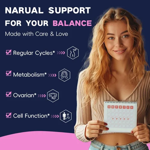 Miniatura 3 de Totaria Cápsulas de Suplemento de Myo-Inositol y D-Chiro Inositol 3075mg, Plus Multivitamina Vitamina D3, Folato, Relación Ideal 40:1 - Equilibrio