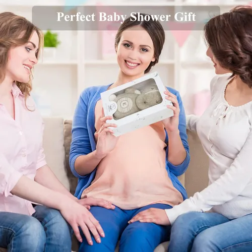 Miniatura 6 de COTTONEBEBE Juguetes para Bebés, Juguete de Peluche con Música de Nana para Bebés Infantes de 0 3 6 12 a 36 Meses Niño y Niña, Regalo Ideal