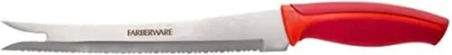 Miniatura 16 de Farberware – Cuchillo Santoku Precise Slice para pelar, 3.5 pulgadas, color rojo