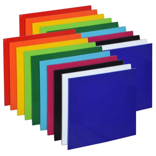Miniatura 17 de Hoja de plástico de plexiglás fundido (negro opaco, 1 pieza, 12 x 12 pulgadas, 0.118 pulgadas de grosor), hoja acrílica para letreros, proyectos