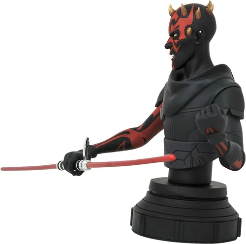 Miniatura 3 de Diamond Select Toys Star Wars Rebels: Darth Maul - Busto a escala 1:7, multicolor, 6 pulgadas