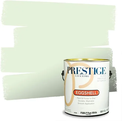 Miniatura 7 de PRESTIGE Pintura exterior e imprimación en uno, aloe, plano, 1 galón
