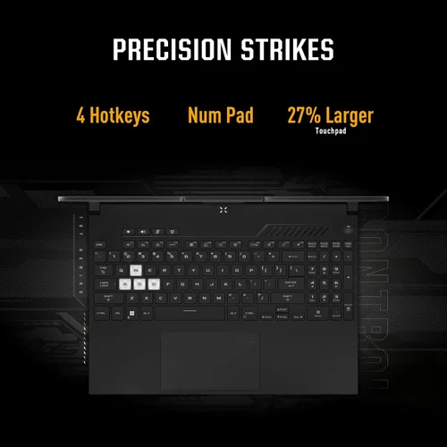 Miniatura 8 de ASUS TUF Dash 15 (2022) Laptop para juegos, pantalla FHD de 15.6 pulgadas 144Hz, Intel Core i5 12450H, GeForce RTX 3050 Ti, 8 GB DDR5, 512 GB PCIe