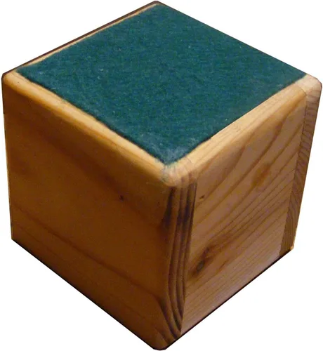 Miniatura 2 de Cama Lifter cama Riser 3 inch Altura de elevación de cedro exterior Douglas Fir núcleo sólido – muy fuerte (encaja hasta 2 1/2 de ancho) con forro