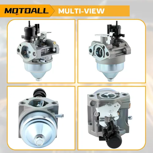 Miniatura 5 de MOTOALL Carburador 16100-Z1L-854 para motores Honda 16100-Z8B-841 GCV160A0 GCV160LA GCV160LA0 HRR216 con kit de juntas de filtro de aire de bujía