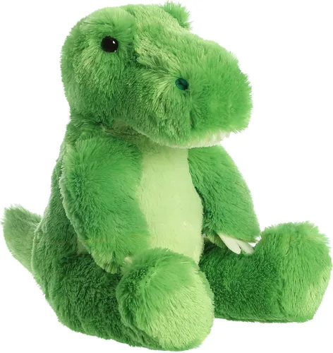 Miniatura 2 de Aurora® Cuddly T-Rex - Animal de peluche - Comodidad acogedora - Acurruces sin fin - Verde 14 pulgadas
