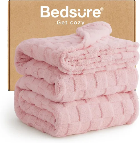 Miniatura 63 de Bedsure GentleSoft - Manta verde salvia para sofá, manta de forro polar a cuadros, regalos de Navidad para mujeres, hombres y niñas, bonita manta