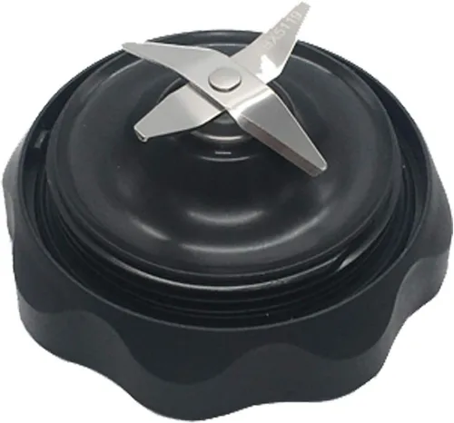 Miniatura 4 de Cuchilla extractora de repuesto con mango personal de 24 onzas y tapa para llevar Nutribullet Select 1200 y licuadora Combo