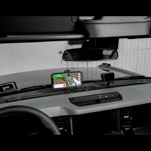 Miniatura 8 de IAG I-Line Sistema de riel de montaje en tablero de longitud completa (con montaje de bola accesorio) para Ford Bronco 2021+ 2/4 puertas