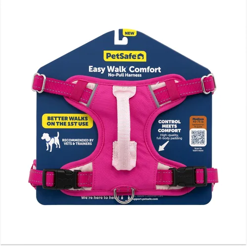 Miniatura 9 de PetSafe Easy Walk Comfort Arnés para Perro Anti-tirones - Mejor Arnés de Entrenamiento para Caminar - Diseño Acolchado de Cuerpo Completo - Tela