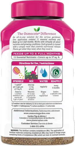 Miniatura 2 de Osmocote Plus - Alimento para plantas de liberación inteligente para exteriores e interiores, 1 libra (fertilizante para plantas), paquete de 2