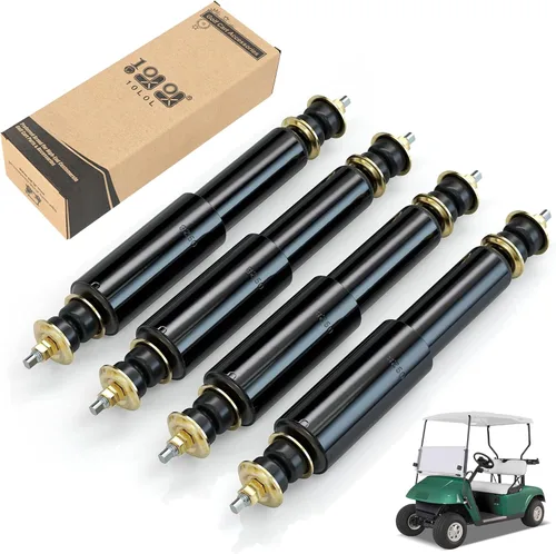 10L0L Amortiguadores para carrito de golf para EZGO TXT, amortiguadores delanteros y traseros 1994-en adelante para modelos de gasolina y