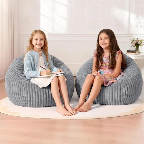 Miniatura 44 de Homguava Puf de 3 pies, puf grande de 3 pies, puf grande de 3 pies, puf grande para adultos con relleno de espuma viscoelástica, cómodos puf suave