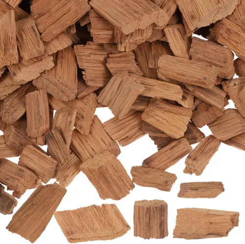 Hemoton Paquete de 1 paquete de chips de roble para batidor francés, suministros para hacer vino, chips de roble para envejecer, cubos de whisky, As