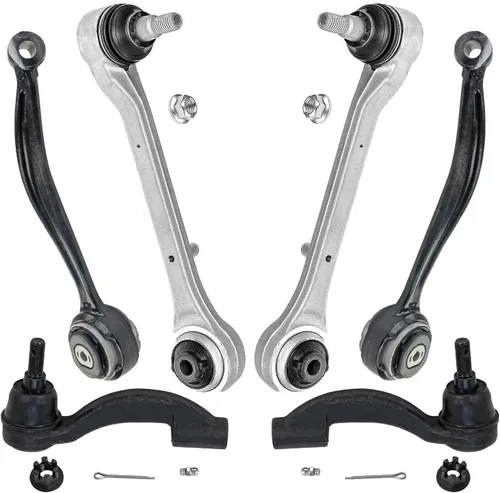 Miniatura 201 de Detroit Axle - Kit de extremo delantero para Chrysler 300 Dodge Charge Challenger 2011-2023, 2 brazos de control inferiores traseros 2 rótulas