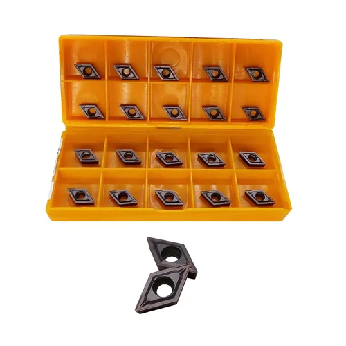 Inserto de torneado indexable DCMT21.51 DCMT070204 Soporte de herramienta de torneado externo 1/3", 3/8", 1/2", 5/8" SDJCR07 Herramientas de corte