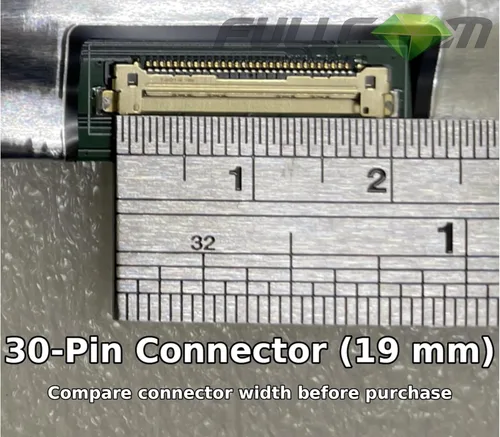 Miniatura 4 de Pantalla LED de repuesto para portátil de 15.6 pulgadas IPS FHD 1080P mate compatible con B156HAN02.1 B156HAN02.1 HW0A B156HAN02.1 HW1A (no táctil)