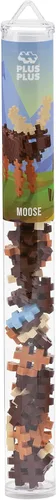 Miniatura 4 de PLUS PLUS Moose - Juego de figuras de animales en 3D de bloques de construcción, mini piezas de rompecabezas entrelazadas, juguetes divertidos