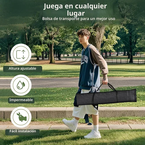 Miniatura 7 de Objetivo de zona de strike de béisbol para bolas de plástico Compatible con entrenamiento de lanzamiento de Wiffle Ball y Blitzball Fácil
