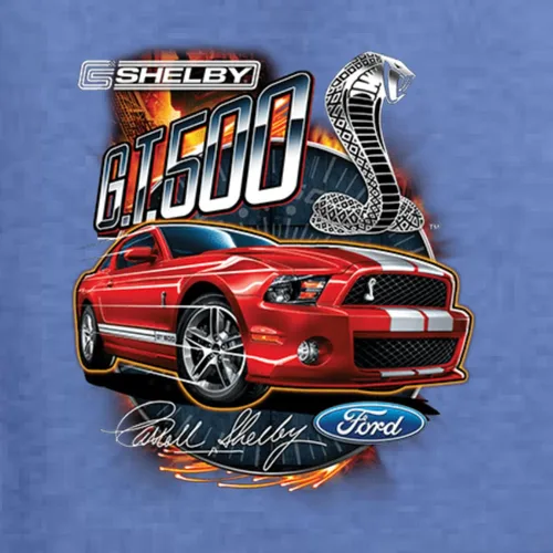 Miniatura 11 de Wild Bobby Shelby GT500 Cobra - Sudadera con capucha con diseño oficial de Ford Motors Cars and Trucks