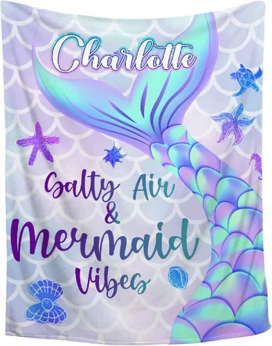 Miniatura 25 de Manta personalizada de franela de vellón de mariposa para bebé, manta de regalo personalizada con nombre, manta ligera y suave, bonita manta