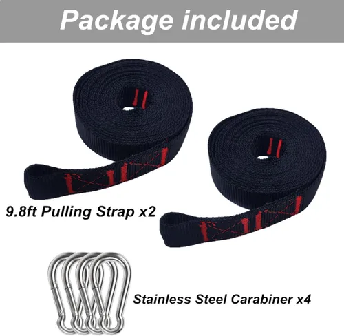 Miniatura 6 de 2 Piezas Correas de Tracción de Arnés de Trineo de 9.8 Pies, Accesorio de Arnés de Neumático de Trineo para Fútbol Americano Correr Sprint