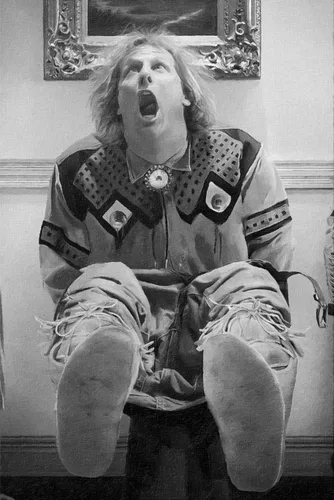 Miniatura 44 de Lona enmarcada de arte de pared divertido de baño - póster de "Dumb and Dumber" para decoración de pared - impresiones en lona en blanco y negro
