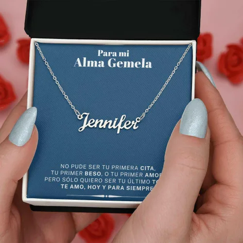 Miniatura 3 de Para El Amor De Mi Vida Cadena - Regalos Para El Dia De La Madre Personalizadas, Regalos Personalizados Para Hija, To My Smokin Hot Doe Deer