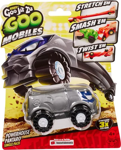 Miniatura 2 de Heroes of Goo JIT Zu Goo Mobiles Powerhouse Pantaro. ¡Estíralos! ¡Aplástalos! Gíralos. Arreglalos y empieza de nuevo. Regalo para niñas de 4 años