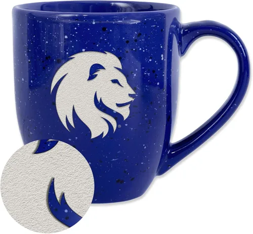 Miniatura 181 de Rico Industries NCAA Virginia Tech Hokies Maroon - Taza de café de cerámica grabada con láser, color del equipo, 16 onzas